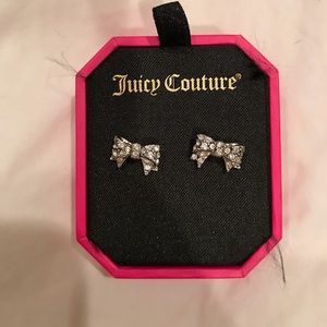 Juicy Couture bow earrings